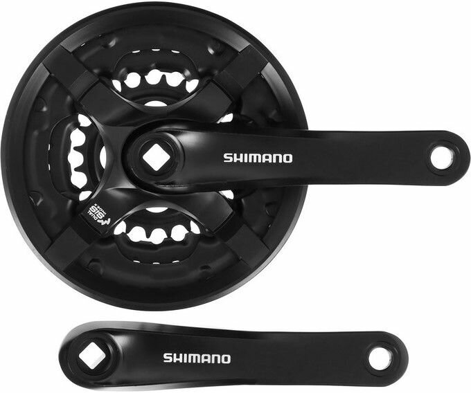 Шатуны Shimano FC-TY501 черн 24/34/42Т 170мм 580232