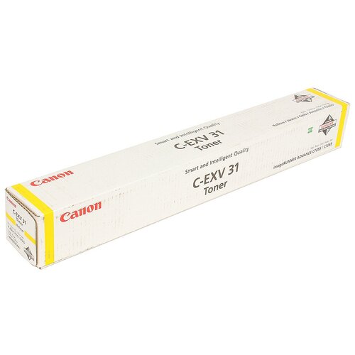 Картридж Canon C-EXV31 Y (2804B002), 52000 стр, желтый картридж canon c exv45 y 6948b002 52000 стр желтый