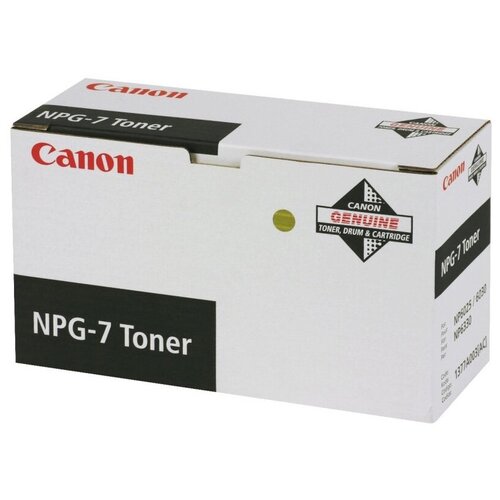 Картридж Canon NPG-7 BK (1377A003), 10000 стр, черный