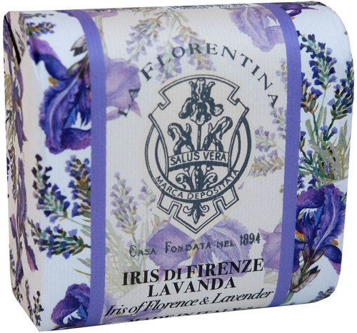 LA FLORENTINA Iris of Florence & Lavender Мыло для тела Флорентийский Ирис и Лаванда, 106 г