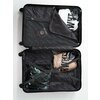 Фото #7 Комплект из 2-х пластиковых чемоданов с узором Ромба, цвет Фуксия, размер L+M