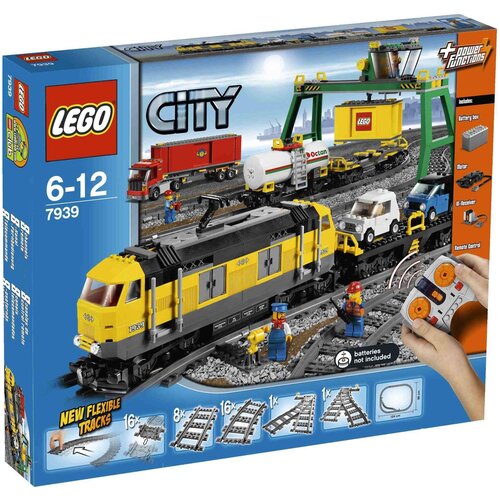 Конструктор LEGO City 7939 Грузовой поезд, 839 дет. конструктор lego city 60336 товарный поезд