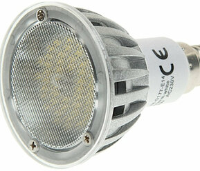 Светодиодная лампа E-14 LM-0177 WARM WHITE 48 SMD LED 170-240V/для дома/Для кухни