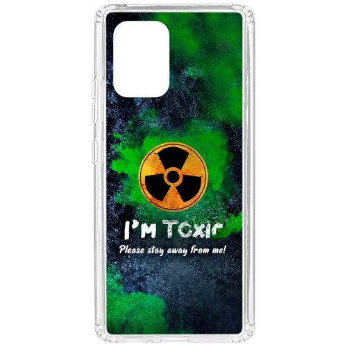 фото Чехол на samsung galaxy s10 lite kruche print toxic кruче
