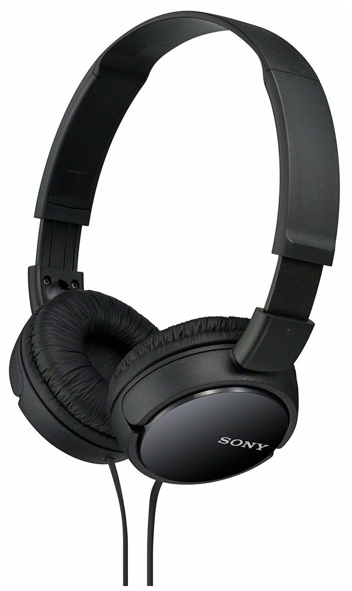 Наушники Sony MDR-ZX110, mini jack 3.5 mm, черный