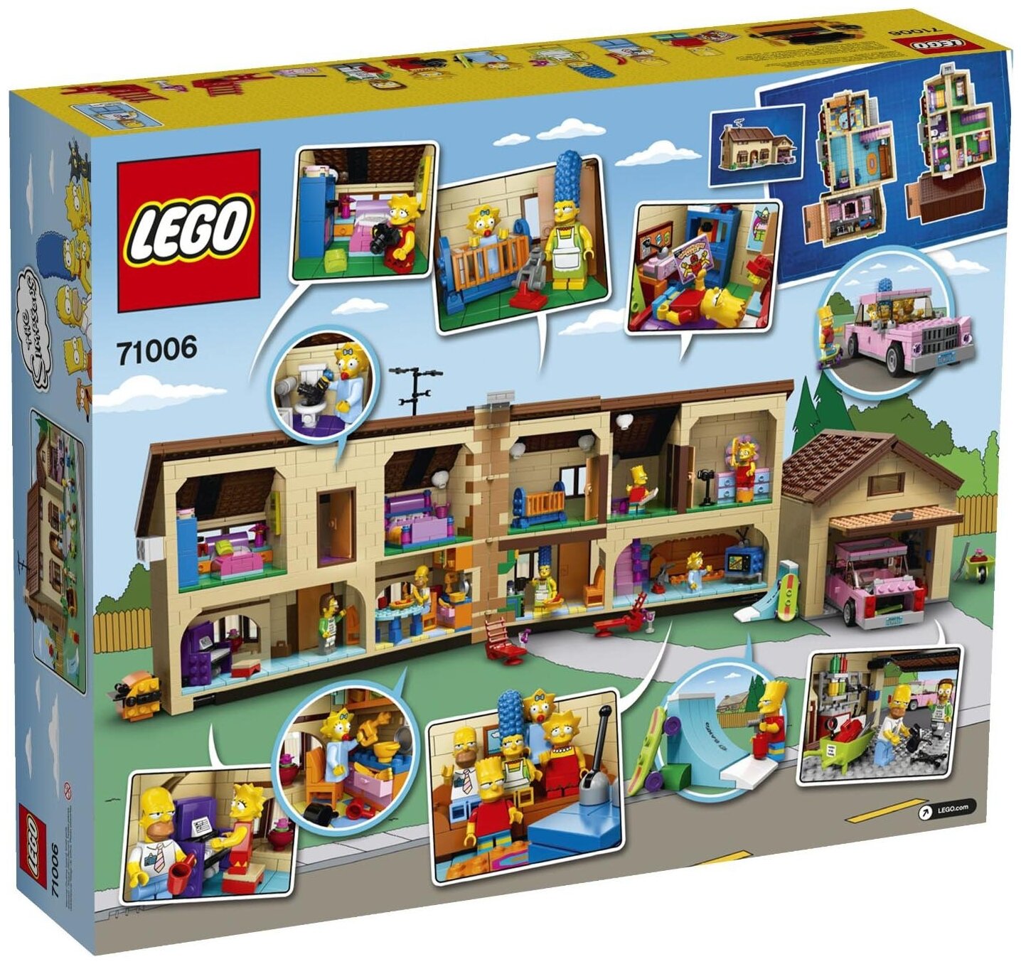 Конструктор LEGO The Simpsons 71006 Дом Симпсонов