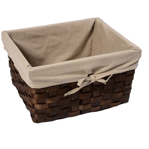 фото Плетеная корзина wasserkraft berkel коричневый темный wb-480-s