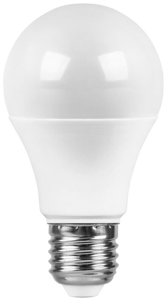 Лампа светодиодная SAFFIT SBA6012 арт. 55008, A60 (шар) 12W E27 4000К (белый) 230V
