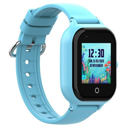 фото Детские умные часы smart baby watch kt24, голубой