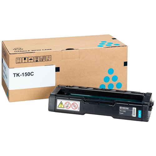 Картридж KYOCERA TK-150C, 6000 стр, голубой