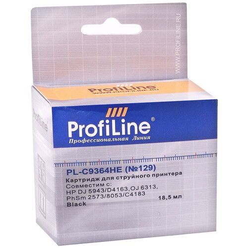 Картридж ProfiLine PL-C9364HE-Bk, 400 стр, черный