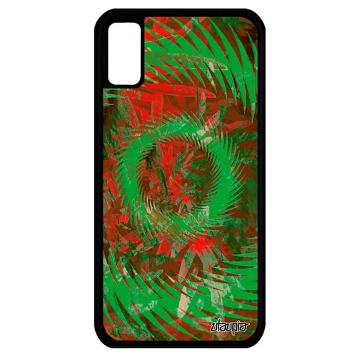 фото Чехол для телефона iphone x, "мандала спираль" иллюзия круг utaupia