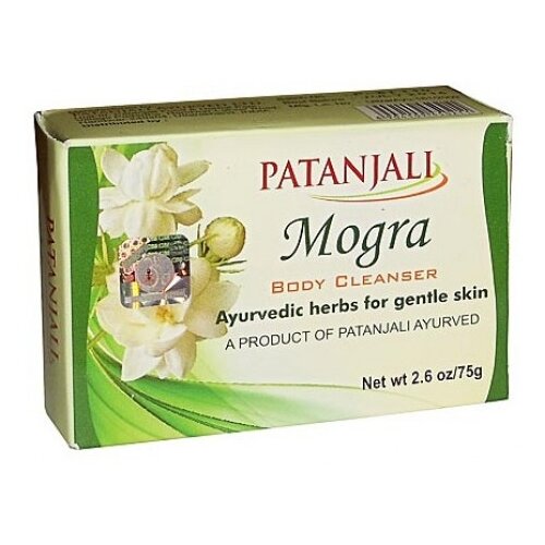 Patanjali Мыло кусковое Mogra, 75 г