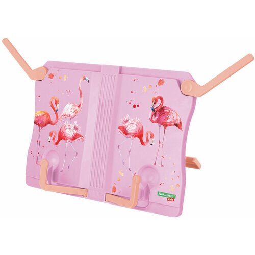 Подставка для книг и учебников Brauberg Kids Flamingo 238061