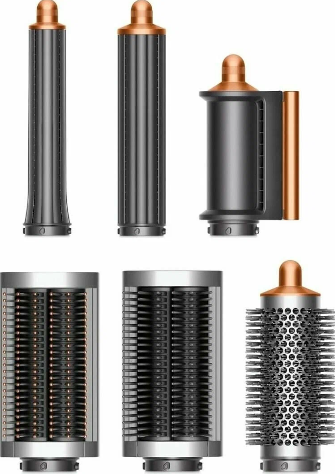 Фен-стайлер Dyson Airwrap complete long HS05 HK, bright nickel/bright copper - фотография № 4