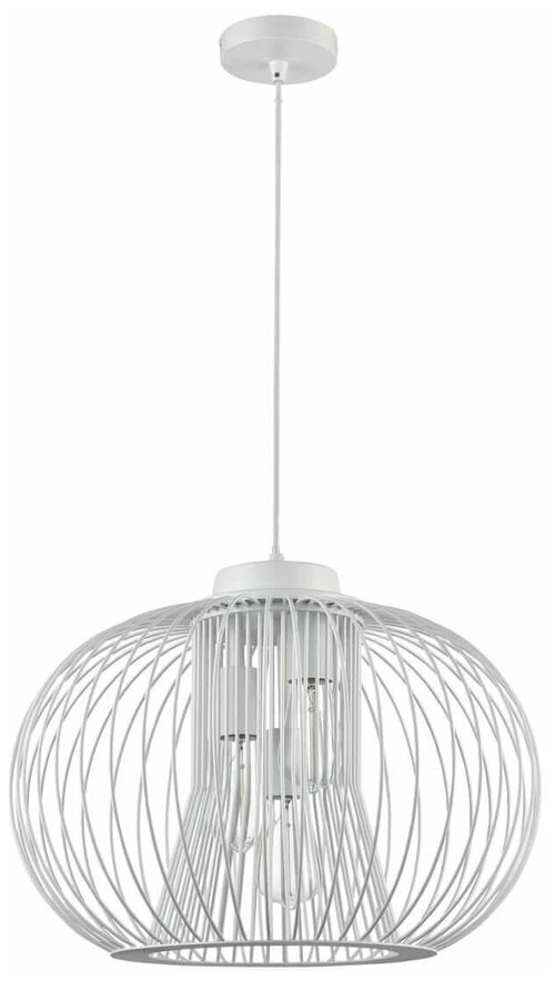 Люстра Vele Luce Alberto VL5031P03, E27, 180 Вт, кол-во ламп: 3 шт., цвет: белый