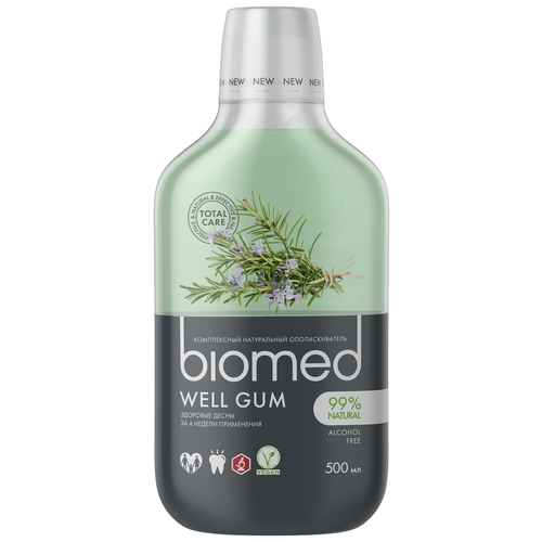 BIOMED WELL GUM Комплексный ополаскиватель для полости рта , 500 мл