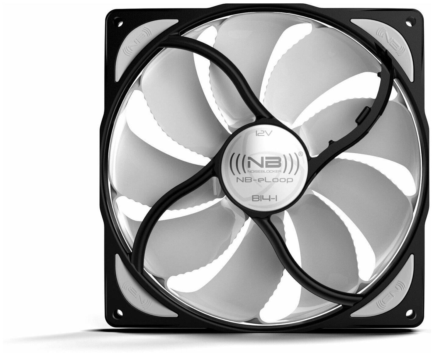 Вентилятор NoiseBlocker 140х140х29 BionicLoopFan 1200rpm B14-PS-BL