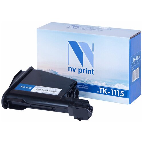 Картридж NV Print TK-1115 для Kyocera, 2100 стр, черный картридж nv print tk 1115 для kyocera 2100 стр черный