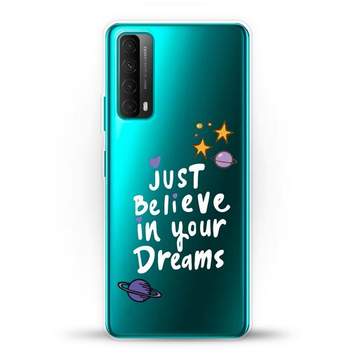 фото Силиконовый чехол just believe на huawei p smart 2021 andy & paul