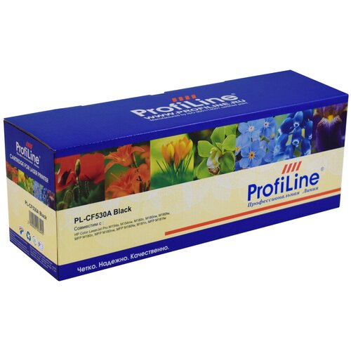 Картридж ProfiLine PL-CF530A-Bk, 1100 стр, черный картридж profiline pl t7011 bk 3400 стр черный