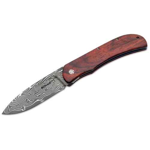 фото Нож складной boker exskelibur i cocobolo damast дерево