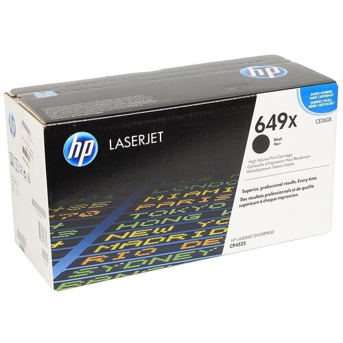 Картридж HP CE260X, 17000 стр, черный картридж sakura ce260x 17000 стр черный