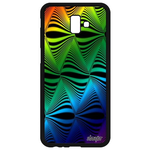 фото Чехол на телефон galaxy j6 plus 2018, "иллюзия волны" смерч треугольник utaupia