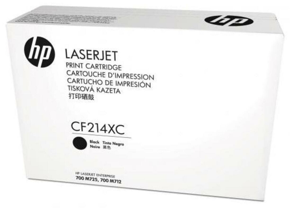 CF214XC Картридж HP 14X LJ черный, увеличенный , оригинал