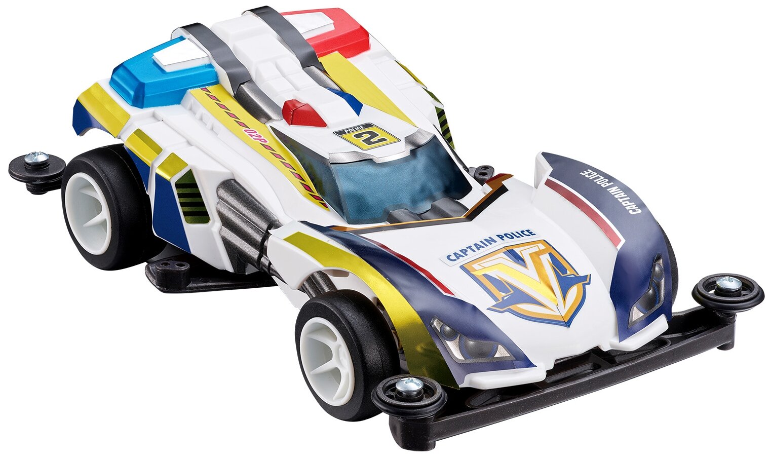 Гоночная машина YOUNG TOYS Tobot Super Racing Sergeant Justice 301202, 20.5 см, разноцветный