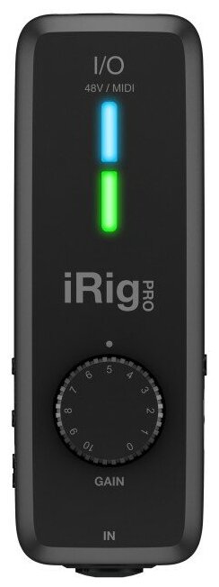 IRig-PROIO Аудио и MIDI-интерфейс для мобильных устройств, IK Multimedia