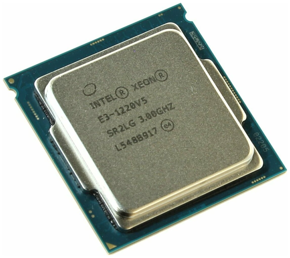 Процессор Intel Xeon E3-1220 v5 LGA1151 4 x 3000 МГц