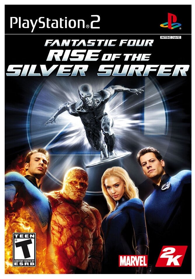 Игра Fantastic Four: Rise of the Silver Surfer для PlayStation 2