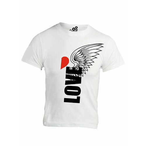 фото Футболка galaktika, размер l, белый