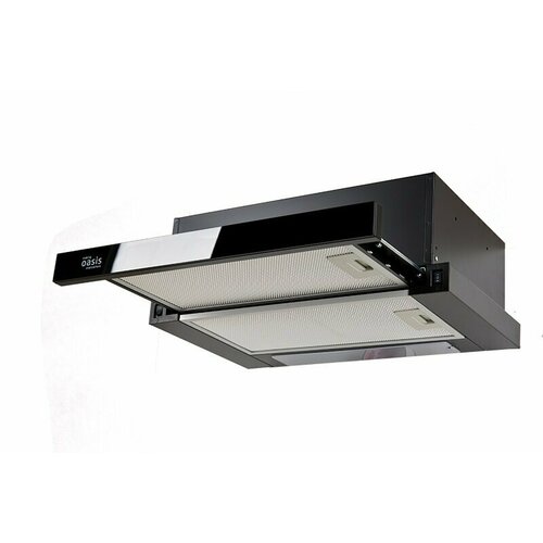 Вытяжка встраиваемо-выдвижная making OASIS everywhere UV-50G черное стекло 500 мч 896900₽
