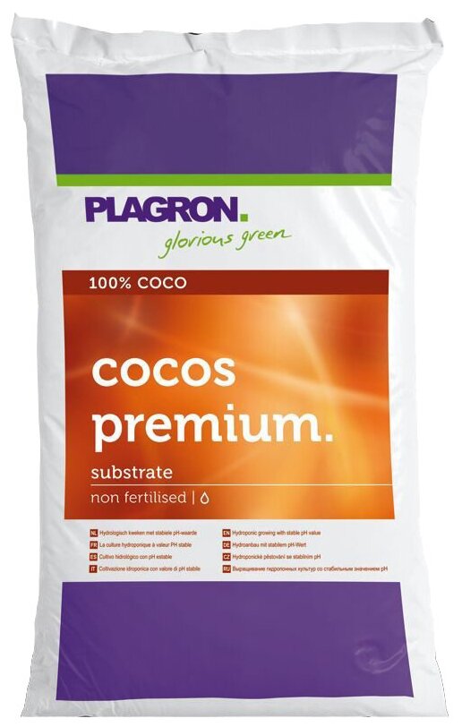 Кокосовый субстрат PLAGRON Cocos Premium 50 л