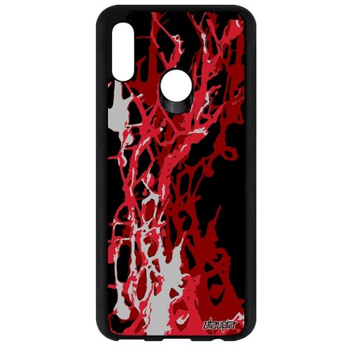 фото Чехол на p smart 2019, "огонь" эффект абстракт utaupia