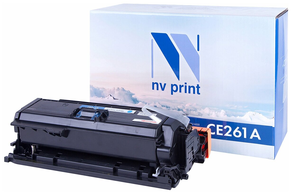 Картридж NVP совместимый NV-CE261A Cyan для HP Color LaserJet CP4025dn/ CP4025n/ CP4525dn/ CP4525n/ CP4525xh (11000k)