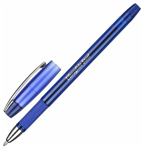 Ручка шариковая неавтоматическая Unomax/Unimax Ultra Glide Steel 1мм, синяя, 12 шт.