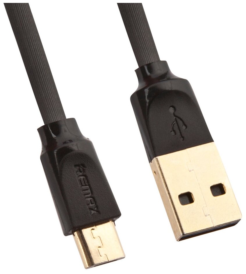 USB кабель REMAX Radiance Series Cable RC-041m Micro USB черный