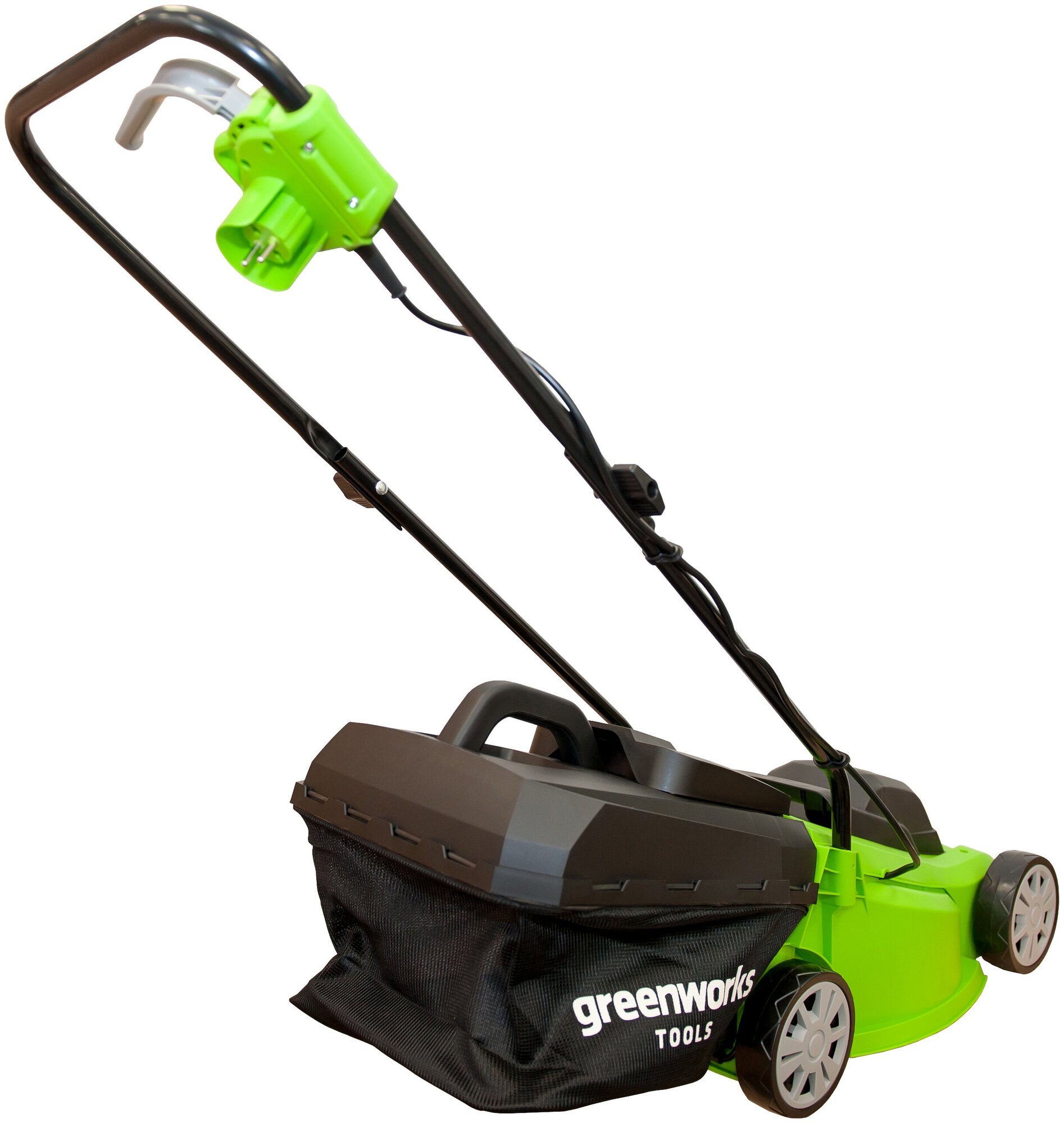 Электрическая газонокосилка Greenworks GLM1232 1200 Вт 33