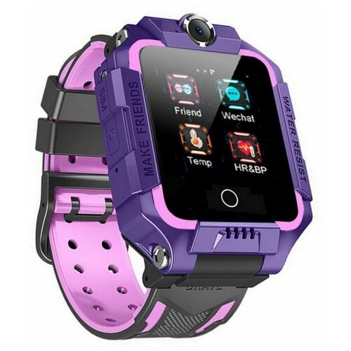 фото Детские умные часы smart baby watch t10sl, фиолетовый