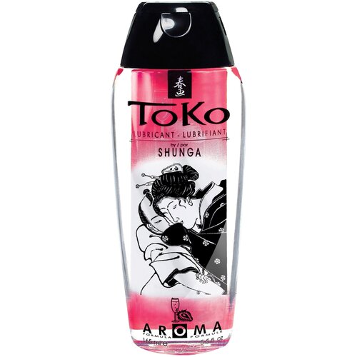 силиконовый лубрикант toko 165 мл арт 16946 SHUNGA Toko Aroma, 165 мл, клубника с шампанским, 1 шт.