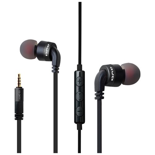 Проводные наушники Awei ES-30TY black 1375₽