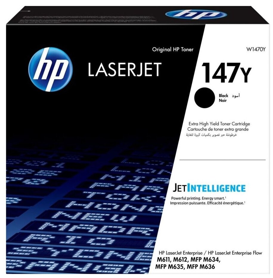 Картридж HP 147X лазерный черный экстраповышенной ёмкости (42000 стр) W1470Y