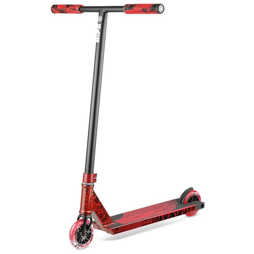 фото Детский трюковой самокат scooter h11, black/red