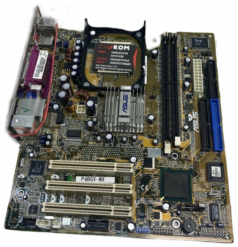 Материнская плата ASUS P4BGV-MX OEM