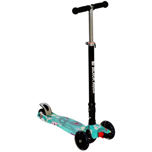 Самокат Black Aqua MG021 Газета