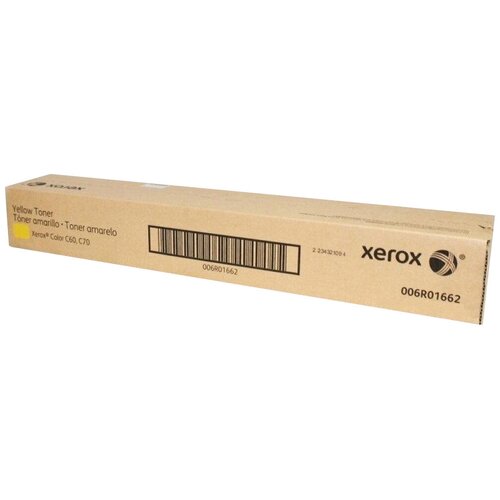 Картридж Xerox 006R01662, 34000 стр, желтый картридж булат s line 006r01662 34000 стр желтый