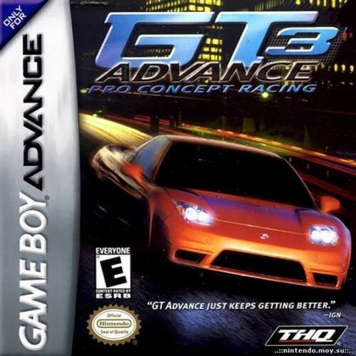 GT ADVANCE 3 Pro Concept Racing Русская Версия (GBA) 4в1 driver 3 gt adv 3 pro concept racing nfs carbon own the city cars gba platinum 256m